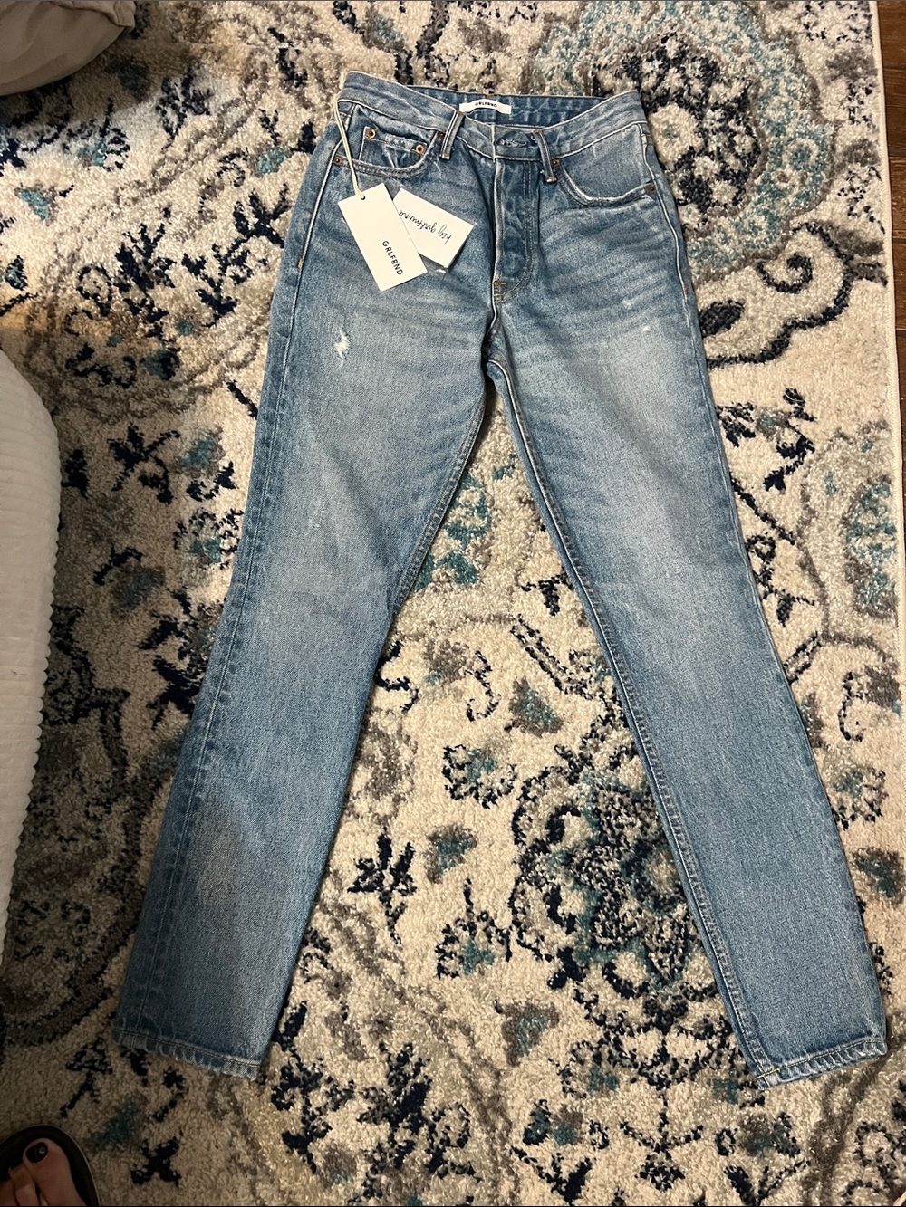 GRLFRND -The Karolina High Rise Skinny Leg Jeans